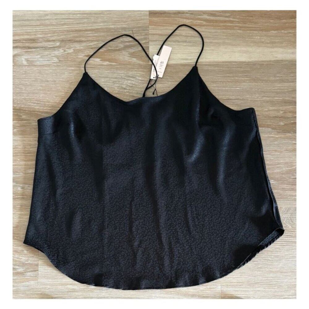 Victoria's Secret | Cheetah Jacquard Satin Halter Sleep Tank Top size XXL